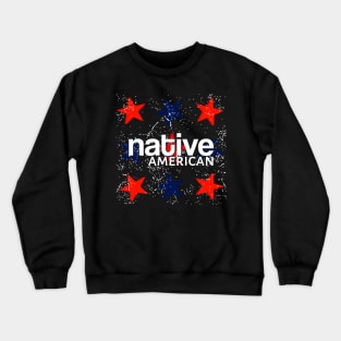 Native American Star Crewneck Sweatshirt